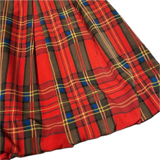 M'S GRACY タータンチェック柄 プリーツ フレア スカート < ブランド M'S GRACY タータンチェック柄 プリーツ フレア スカート < ブランドの