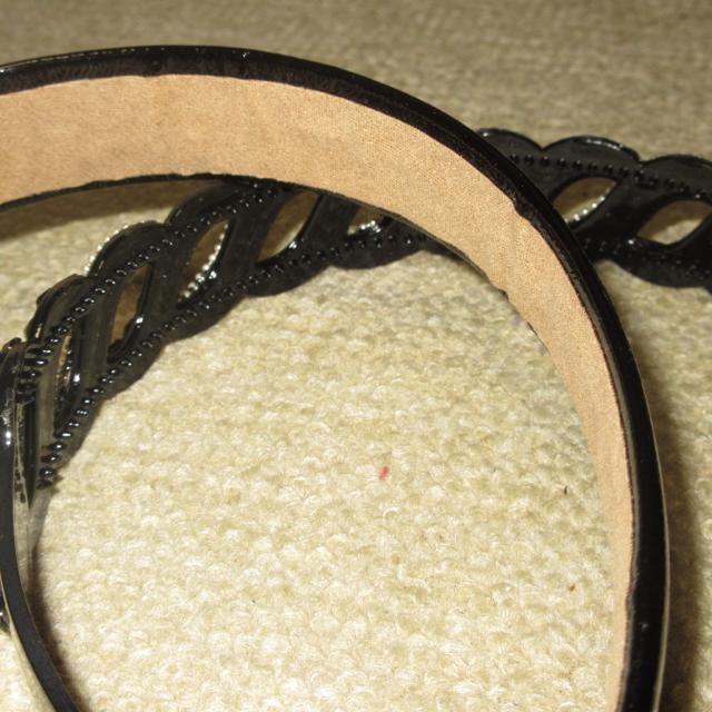 未使用☆太カチューシャ2点セット*痛くない(ブラック系) < 女性アクセサリー/時計 未使用☆太カチューシャ2点セット*痛くない(ブラック系) < 女性アクセサリー/時計の