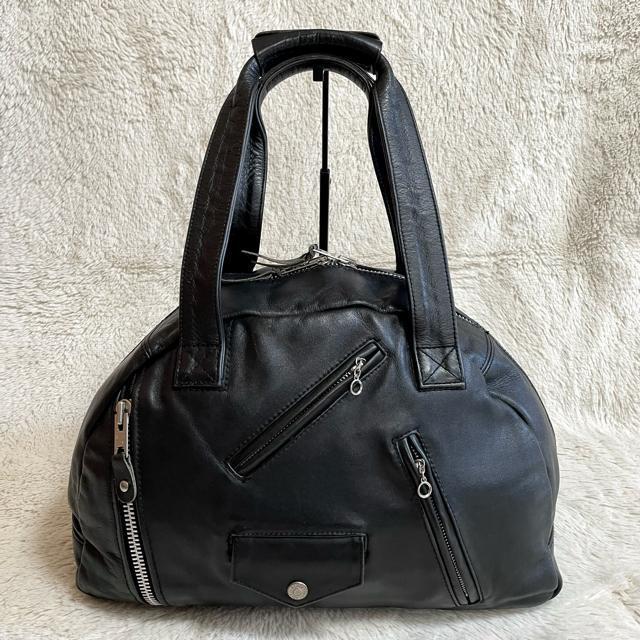 美品 Schott ショット ライダース ボストンバッグ 牛革 レザー 肩がけ < ブランド  美品 Schott ショット ライダース ボストンバッグ 牛革 レザー 肩がけ < ブランドの