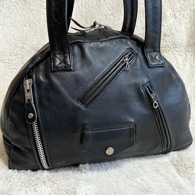 美品 Schott ショット ライダース ボストンバッグ 牛革 レザー 肩がけ < ブランド  美品 Schott ショット ライダース ボストンバッグ 牛革 レザー 肩がけ < ブランドの