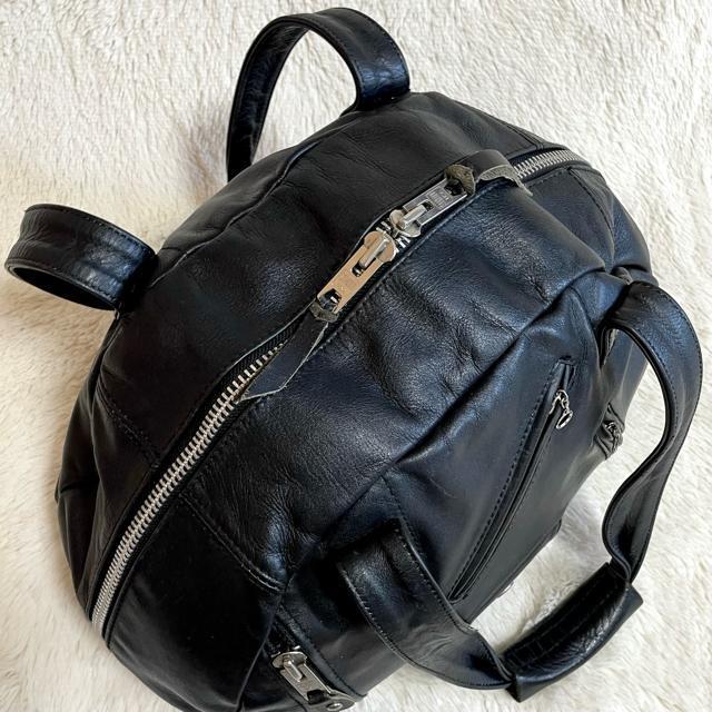 美品 Schott ショット ライダース ボストンバッグ 牛革 レザー 肩がけ < ブランド  美品 Schott ショット ライダース ボストンバッグ 牛革 レザー 肩がけ < ブランドの