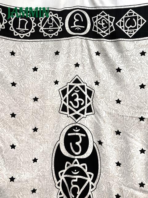 チャクラ柄布 アジアン 瞑想 エスニック ヨガ ヒッピー サイケ タペストリー < インテリア/ライフ チャクラ柄布 アジアン 瞑想 エスニック ヨガ ヒッピー サイケ タペストリー < インテリア/ライフの