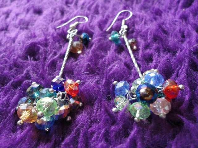 レインボーブレス or ピアス < 女性アクセサリー/時計  レインボーブレス or ピアス < 女性アクセサリー/時計の