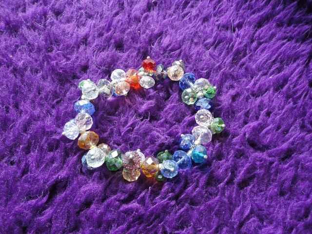 レインボーブレス or ピアス < 女性アクセサリー/時計  レインボーブレス or ピアス < 女性アクセサリー/時計の