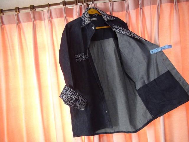 REIOTEDのデニムコート(XL)!。 < 男性ファッション  REIOTEDのデニムコート(XL)!。 < 男性ファッションの