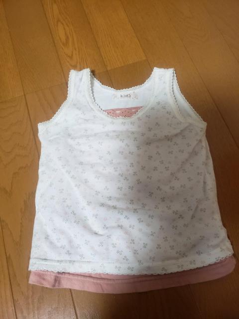 ☆美品☆グローバルワークキッズ☆タンクトップとキャミソール☆2点セット☆90 < キッズ/ベビー ☆美品☆グローバルワークキッズ☆タンクトップとキャミソール☆2点セット☆90 < キッズ/ベビーの