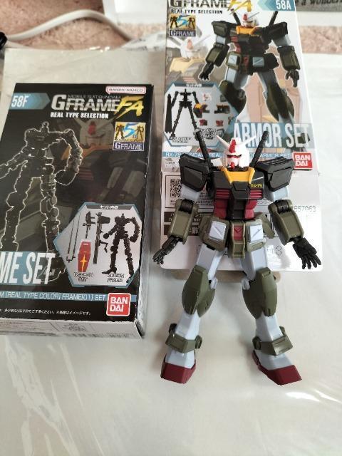 Gフレーム ガンダム FA  アーマー未開封&フレーム開封 セット < アニメ/コミック/キャラクター  Gフレーム ガンダム FA  アーマー未開封&フレーム開封 セット < アニメ/コミック/キャラクターの