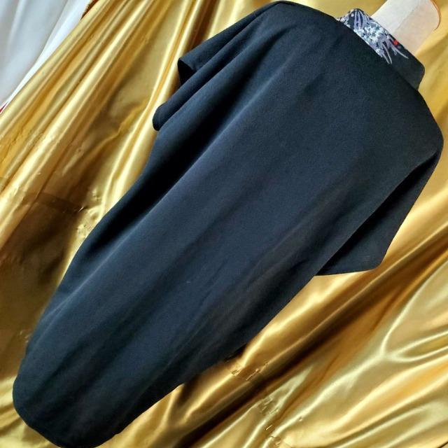込み★65★新品★TiTi★和 ちりめん半袖ロングカーディガン★M-L★ < 女性ファッション  込み★65★新品★TiTi★和 ちりめん半袖ロングカーディガン★M-L★ < 女性ファッションの