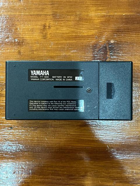YAMAHA YT-1200 GUITAR/BASS AUTO TUNER ヤマハ ギター ベース オート チューナー 動作品 < ホビー  YAMAHA YT-1200 GUITAR/BASS AUTO TUNER ヤマハ ギター ベース オート チューナー 動作品 < ホビーの