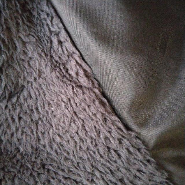 リバーシブルボアジャケット 160 茶系 ikka < ブランド  リバーシブルボアジャケット 160 茶系 ikka < ブランドの