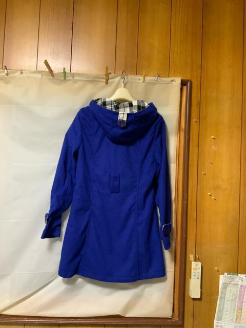 ◆青の薄手のピーコートMサイズ < 女性ファッション  ◆青の薄手のピーコートMサイズ < 女性ファッションの