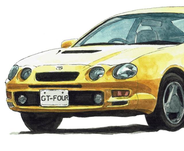 NC-1187セリカGT-Four限定版画サイン額装済作家平右ヱ門 < 自動車/バイク NC-1187セリカGT-Four限定版画サイン額装済作家平右ヱ門 < 自動車/バイク