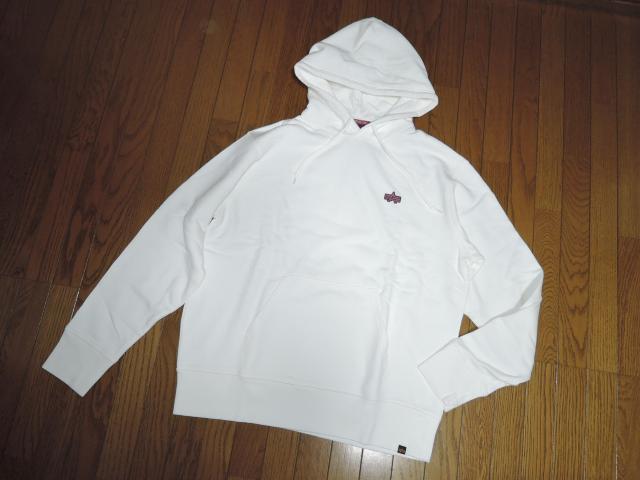 新品 ALPHA INDUSTRIES アルファ インダストリーズ スウェット パーカー L白 背ロゴ プルオーバー HOODIE < ブランド  新品 ALPHA INDUSTRIES アルファ インダストリーズ スウェット パーカー L白 背ロゴ プルオーバー HOODIE < ブランドの