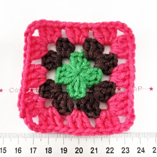29*ハンドメイド♪グラニースクエアモチーフ 10 < ペット/手芸/園芸 29*ハンドメイド♪グラニースクエアモチーフ 10 < ペット/手芸/園芸の