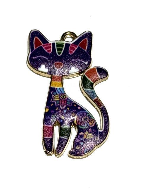765 紫色 ヨーロピアンなネコ 1個 金属チャーム アクセサリーパーツ < ペット/手芸/園芸 765 紫色 ヨーロピアンなネコ 1個 金属チャーム アクセサリーパーツ < ペット/手芸/園芸の