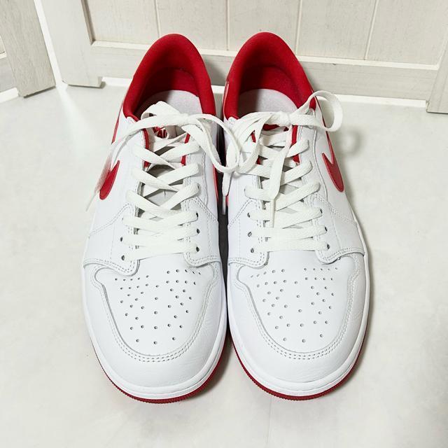 極美品 NIKE AIR JORDAN 1 ロー ユニバーシティレッド 30cm < ブランド 極美品 NIKE AIR JORDAN 1 ロー ユニバーシティレッド 30cm < ブランドの