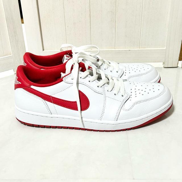 極美品 NIKE AIR JORDAN 1 ロー ユニバーシティレッド 30cm < ブランド 極美品 NIKE AIR JORDAN 1 ロー ユニバーシティレッド 30cm < ブランドの