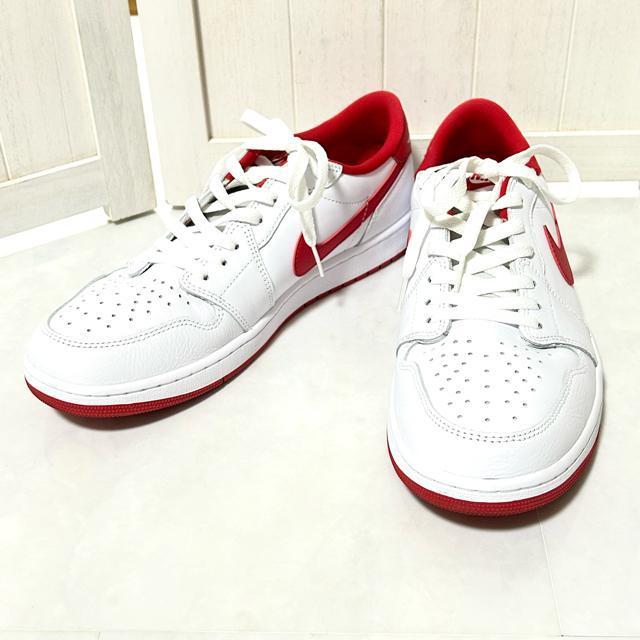 極美品 NIKE AIR JORDAN 1 ロー ユニバーシティレッド 30cm < ブランド 極美品 NIKE AIR JORDAN 1 ロー ユニバーシティレッド 30cm < ブランドの