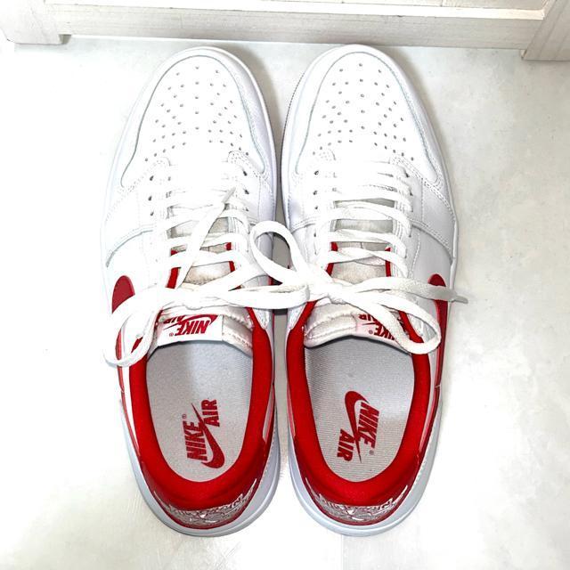 極美品 NIKE AIR JORDAN 1 ロー ユニバーシティレッド 30cm < ブランド 極美品 NIKE AIR JORDAN 1 ロー ユニバーシティレッド 30cm < ブランドの