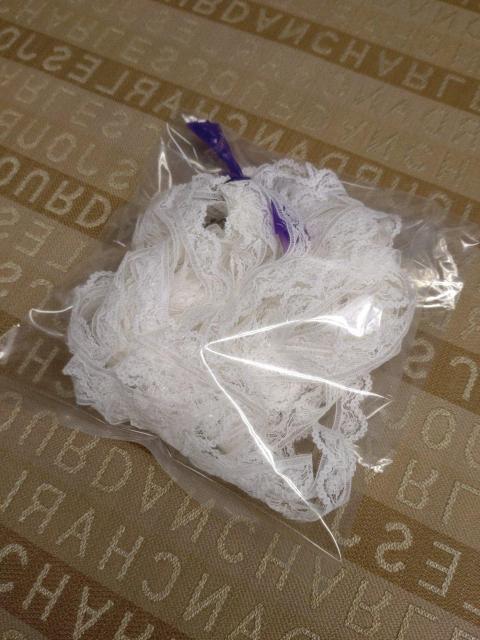 (3A122)約10m・白の細幅ラッセルレース < ペット/手芸/園芸 (3A122)約10m・白の細幅ラッセルレース < ペット/手芸/園芸の