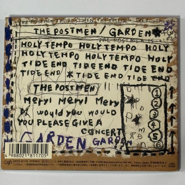 THE POSTMEN / GARDEN < CD/DVD/ビデオ THE POSTMEN / GARDEN < CD/DVD/ビデオの