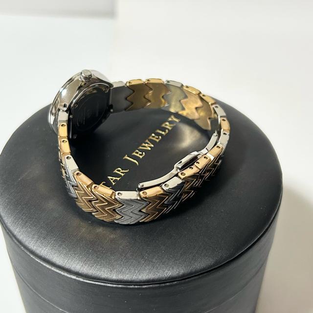 STAR JEWELRY スタージュエリー 限定モデル 1Pダイヤ クォーツ コマ付き 箱付き ホワイト文字盤 レディース 腕時計 < ブランド STAR JEWELRY スタージュエリー 限定モデル 1Pダイヤ クォーツ コマ付き 箱付き ホワイト文字盤 レディース 腕時計 < ブランドの