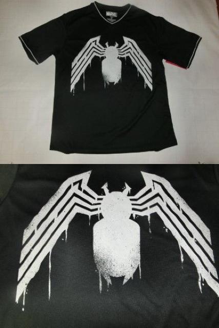 【MARVEL】 アメコミ【VENOM】ロゴプリント VネックT US M < 男性ファッション  【MARVEL】 アメコミ【VENOM】ロゴプリント VネックT US M < 男性ファッションの