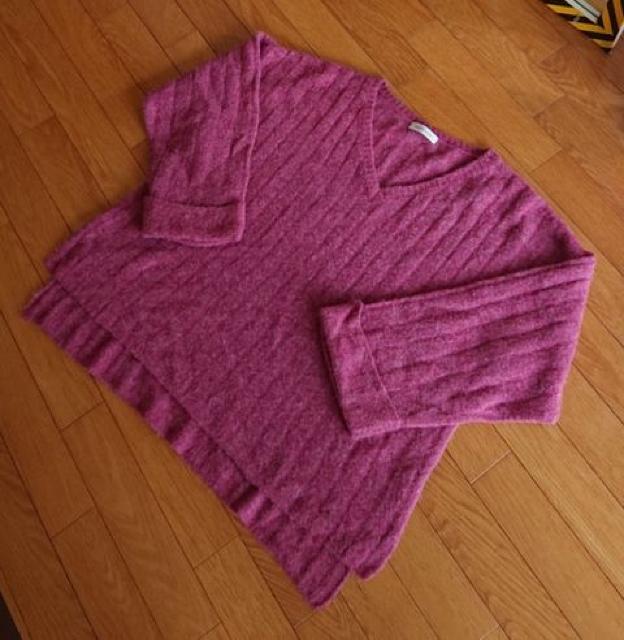 古着★大きいサイズ★Vネックニット★4L < 女性ファッション  古着★大きいサイズ★Vネックニット★4L  < 女性ファッションの