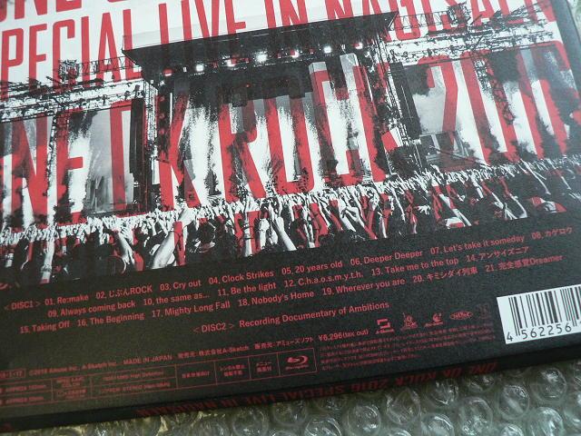 ONE OK ROCK/2016 SPECIAL LIVE IN NAGISAENyBlu-ray:2gz  ^gObY 