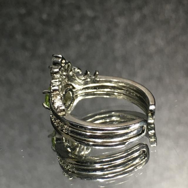 《No.R050》ミャンマー産 天然石ペリドット  オリジナルring < 男性アクセサリー/時計  《No.R050》ミャンマー産 天然石ペリドット  オリジナルring < 男性アクセサリー/時計の