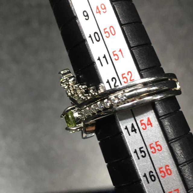 《No.R050》ミャンマー産 天然石ペリドット  オリジナルring < 男性アクセサリー/時計  《No.R050》ミャンマー産 天然石ペリドット  オリジナルring < 男性アクセサリー/時計の