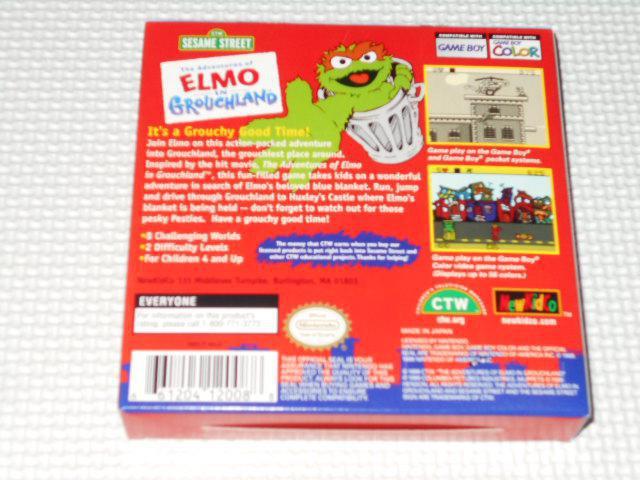 GB★The Adventures of ELMO IN GROUCHLAND 海外版 < ゲーム本体/ソフト  GB★The Adventures of ELMO IN GROUCHLAND 海外版 < ゲーム本体/ソフトの