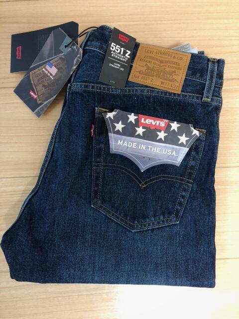 米国製 USリーバイス Lot 551z 赤耳 ビックE W33 L32  パッチ牛革 < ブランド  米国製 USリーバイス Lot 551z 赤耳 ビックE W33 L32  パッチ牛革 < ブランドの