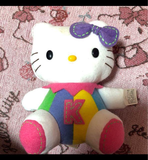 ※汚れあり※非売品レア★キティ総フェルト風ぬいぐるみ < おもちゃ  ※汚れあり※非売品レア★キティ総フェルト風ぬいぐるみ  < おもちゃの