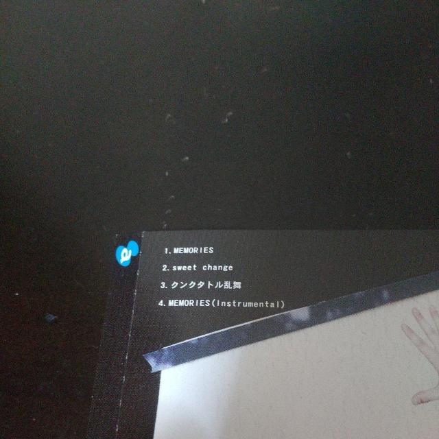 K}\wMEMORIES^sweet change^NN^gx  CD/DVD/rfI 