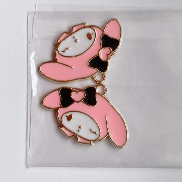 マイメロディ マイメロ ハンドメイド チャーム 2コ サンリオ オタ活 N2m < アニメ/コミック/キャラクター  マイメロディ マイメロ ハンドメイド チャーム 2コ サンリオ オタ活 N2m < アニメ/コミック/キャラクターの