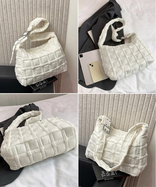 送料無料 新品 キルティングショルダーバッグ大容量軽量鞄 < 女性ファッション  送料無料 新品 キルティングショルダーバッグ大容量軽量鞄 < 女性ファッションの