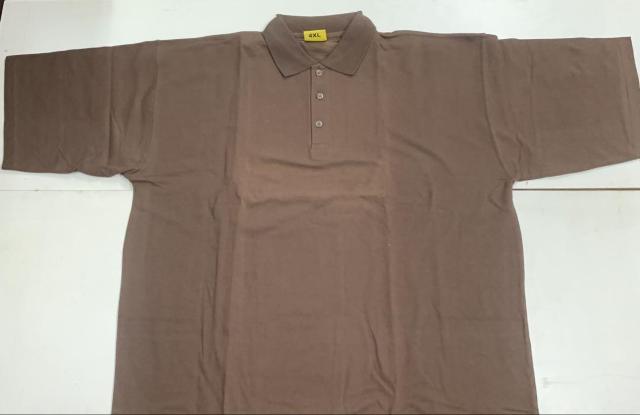 新品 オリジナルヴィンテージオーバーサイズポロシャツ 茶色 4XL < 男性ファッション  新品 オリジナルヴィンテージオーバーサイズポロシャツ 茶色 4XL < 男性ファッションの