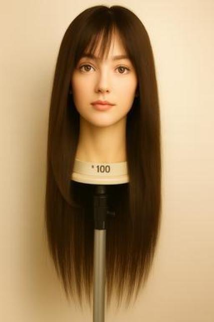 新品 人毛 ウィッグ 分け目付き  スーパーロング Mサイズ < 女性ファッション  新品 人毛 ウィッグ 分け目付き  スーパーロング Mサイズ  < 女性ファッションの