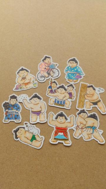 〈★即決あり〉@お相撲さん シール 10枚 < インテリア/ライフ  〈★即決あり〉@お相撲さん シール 10枚 < インテリア/ライフの