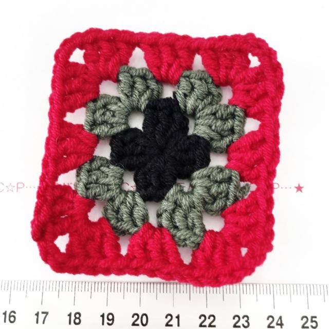 29*ハンドメイド♪グラニースクエアモチーフ 14 < ペット/手芸/園芸 29*ハンドメイド♪グラニースクエアモチーフ 14 < ペット/手芸/園芸の