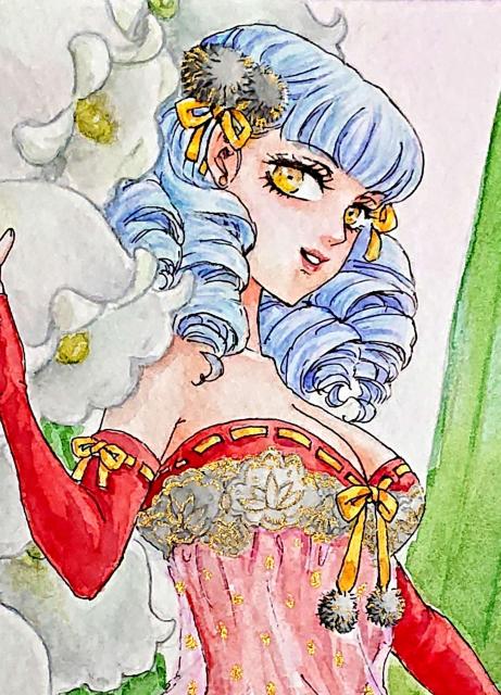 自作イラスト☆オリジナル☆親指姫 < アニメ/コミック/キャラクター 自作イラスト☆オリジナル☆親指姫 < アニメ/コミック/キャラクターの