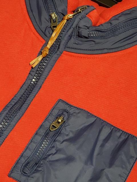 Ralph Lauren パーカー。赤×紺 長袖。 S ブルゾン コットン。綺麗 < ブランド Ralph Lauren パーカー。赤×紺 長袖。 S ブルゾン コットン。綺麗 < ブランドの