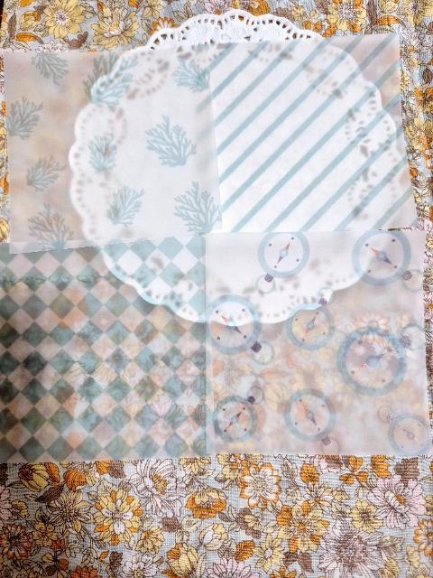 お裾分け☆水色硫酸紙4枚☆ < インテリア/ライフ お裾分け☆水色硫酸紙4枚☆ < インテリア/ライフの