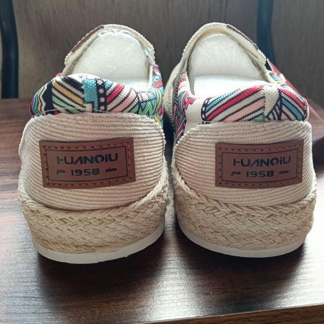 �V�i 24.5cm ���f�B�[�X �X���b�|�� �x�[�W�� �V���[�Y �C �J�W���A�� �� �����t�@�b�V������ 