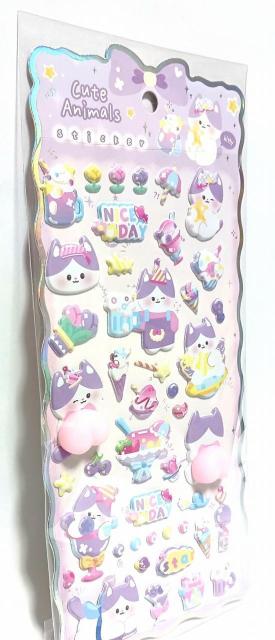 �������K�V�[�� �i�˂��j�Ղ��Ղ��V�[�� 3D�X�e�b�J�[ ���̃X�e�b�J�[ �Ղ�����V�[�� ���� �f�R�V�[��DIY �� �C���e���A/���C�t�� 