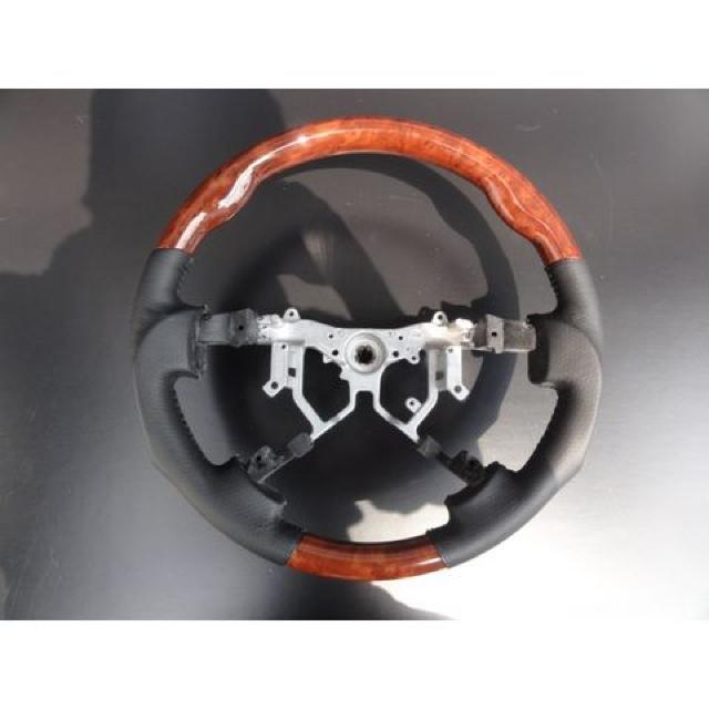 茶木目 ウッド ハンドル トヨタ ハイエース200 4型 < 自動車/バイク 茶木目 ウッド ハンドル トヨタ ハイエース200 4型 < 自動車/バイク