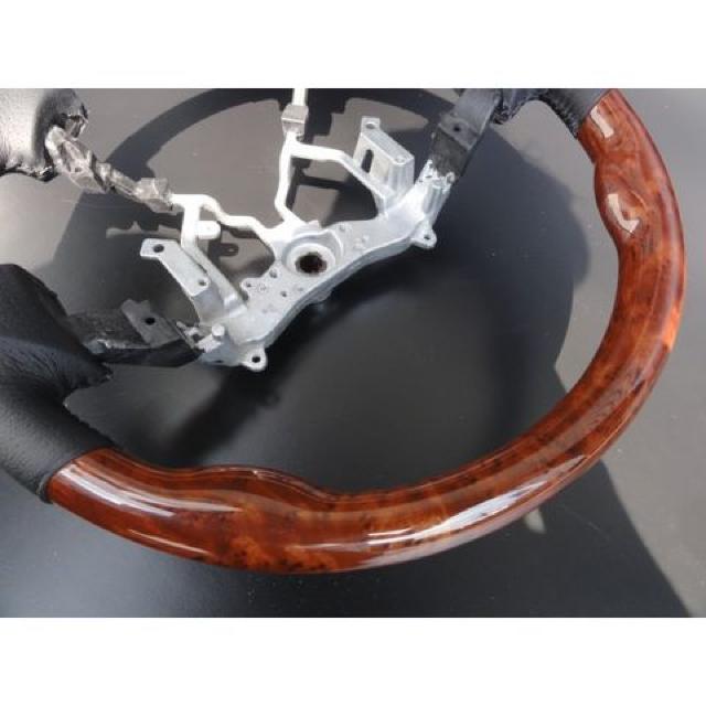 茶木目 ウッド ハンドル トヨタ ハイエース200 4型 < 自動車/バイク 茶木目 ウッド ハンドル トヨタ ハイエース200 4型 < 自動車/バイク