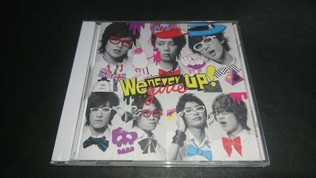 We never give up!(キスマイショップ限定盤)/Kis-My-Ft2 キスマイフット2 < タレントグッズ We never give up!(キスマイショップ限定盤)/Kis-My-Ft2 キスマイフット2 < タレントグッズの