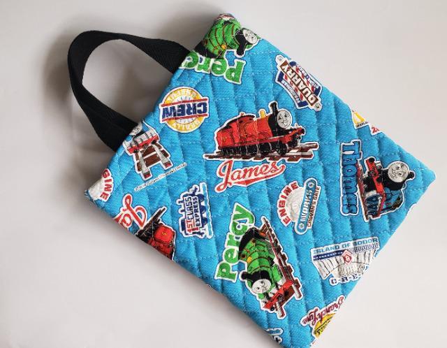 TB39 超レア柄★ 【本日限定】トーマス トートバッグ ミニバッグ(^^)ハンドメイド < 女性ファッション  TB39 超レア柄★ 【本日限定】トーマス トートバッグ ミニバッグ(^^)ハンドメイド  < 女性ファッションの